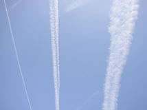 Scie di condensazione di vario tipo